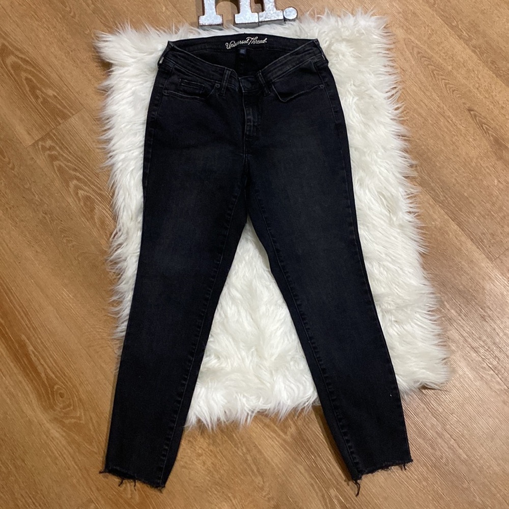 2/$15 Ladies Factory Faded Black Jeans - Picture 2 of 9